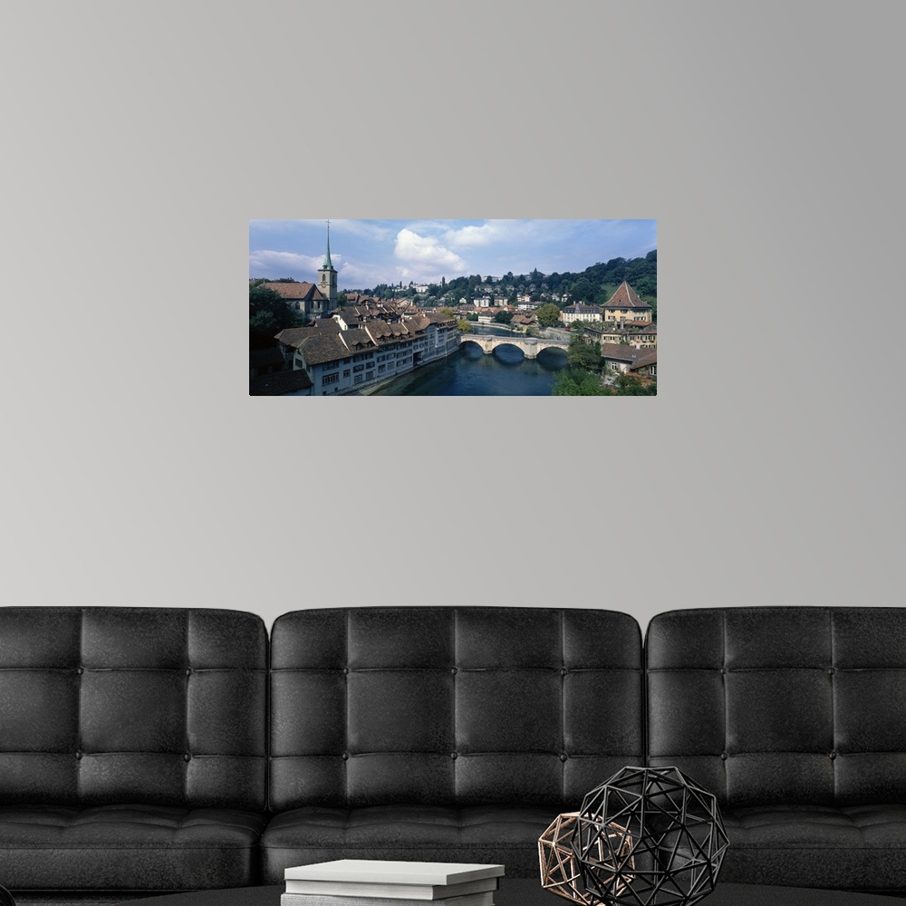 A modern room featuring Aare River Bern Switzerland