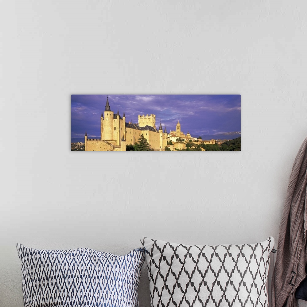 A bohemian room featuring Alcazar Castle Segovia Spain