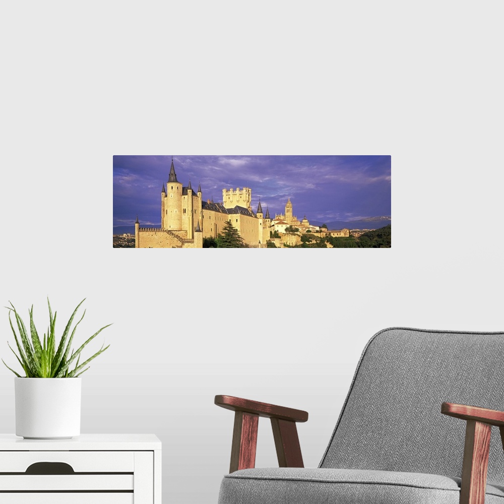 A modern room featuring Alcazar Castle Segovia Spain