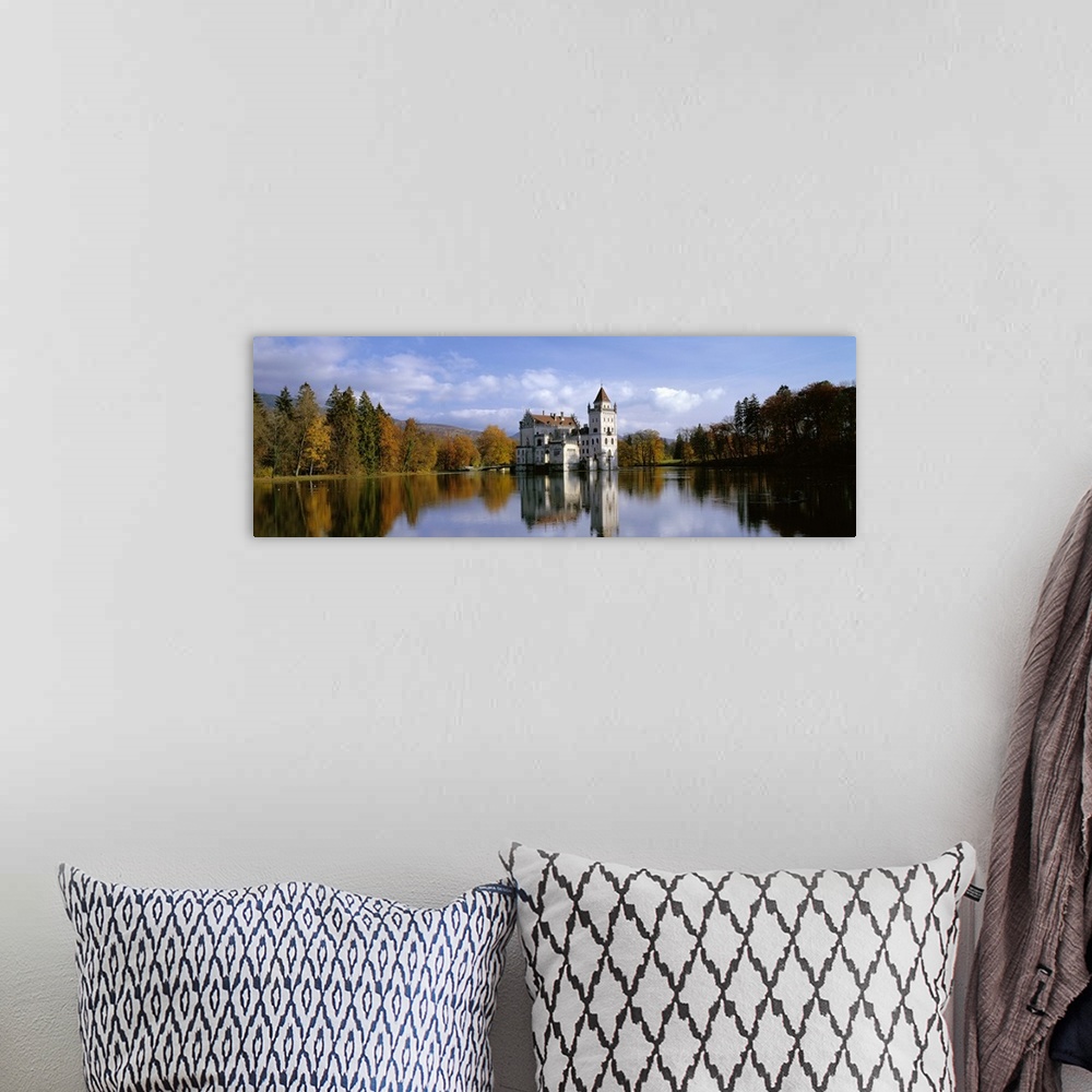 A bohemian room featuring Anif Castle Austria