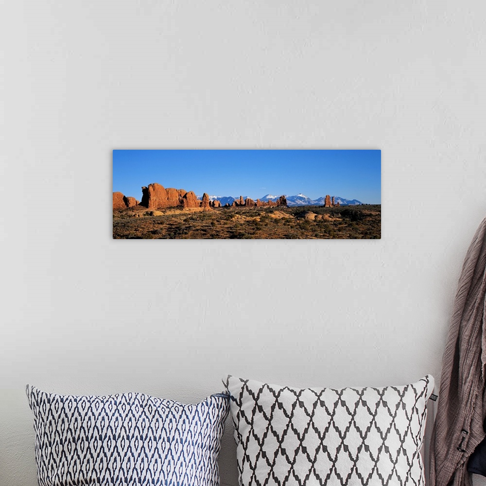 A bohemian room featuring Arches National Park Moab Utah