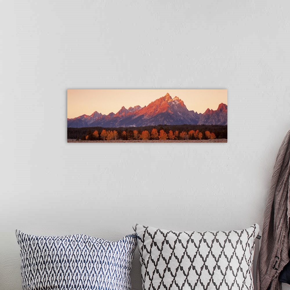 A bohemian room featuring Aspens Teton Range Grand Teton National Park WY