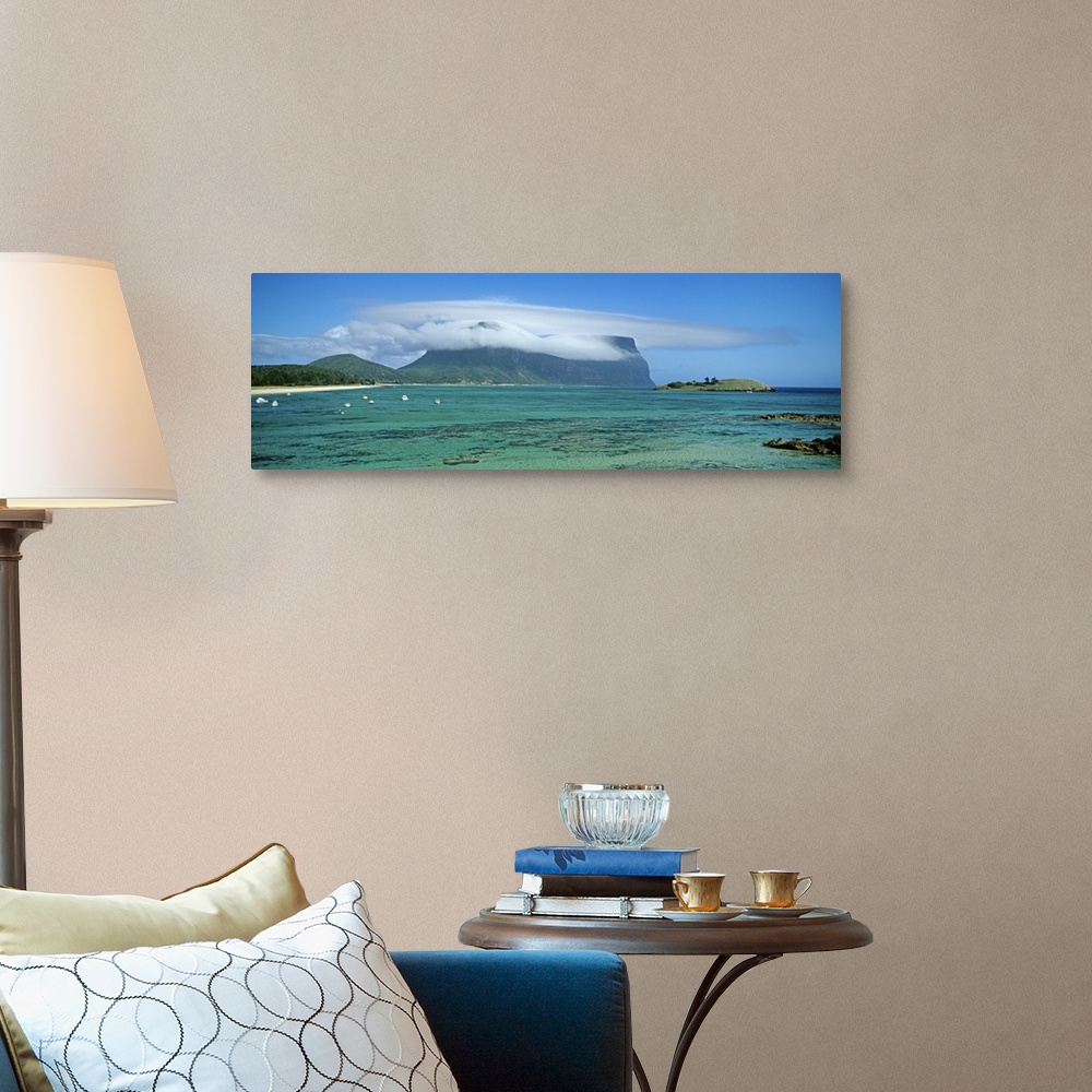 A traditional room featuring Australia, New South Wales, Lord Howe Island, Boat floating in the sea