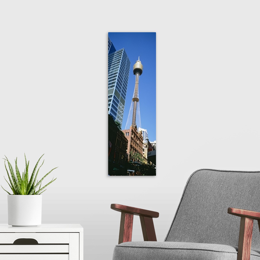 A modern room featuring Australia, Sydney, Centrepoint Tower