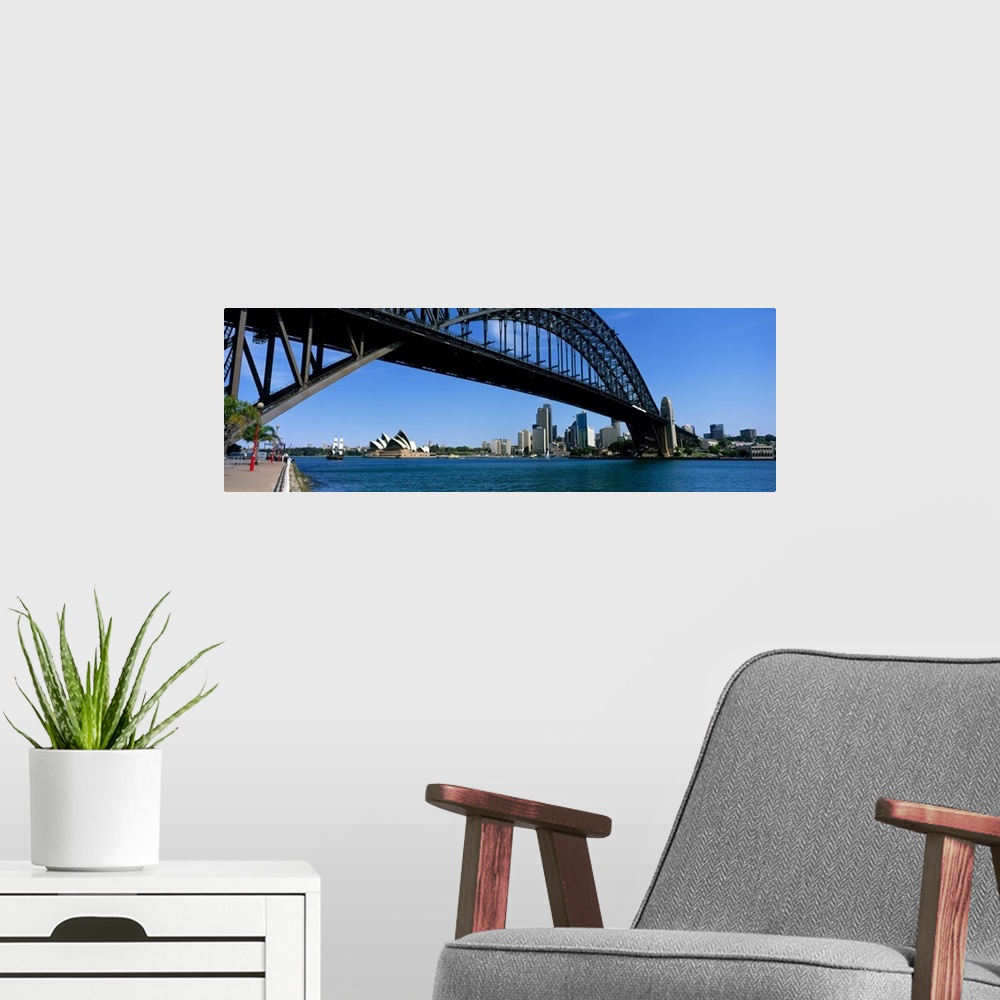 A modern room featuring Australia, Sydney, Harbor Bridge