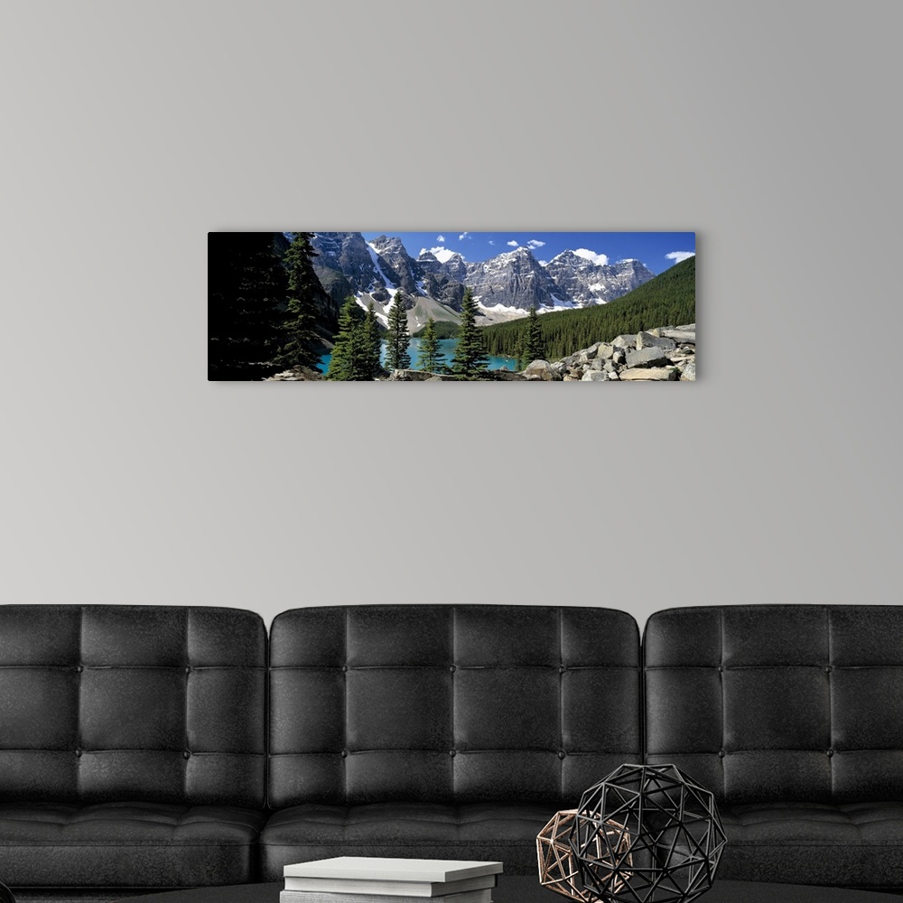 A modern room featuring Banff National Park Alberta Canada