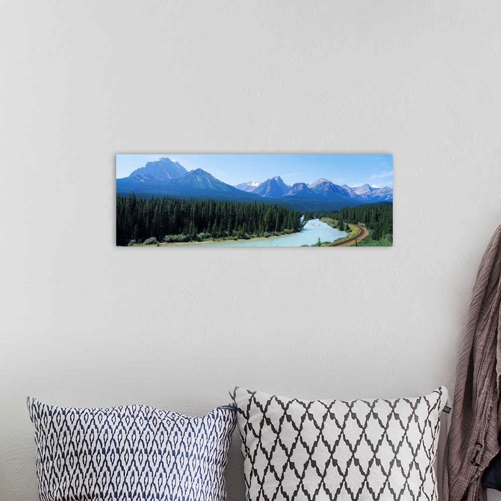 A bohemian room featuring Banff National Park Alberta Canada
