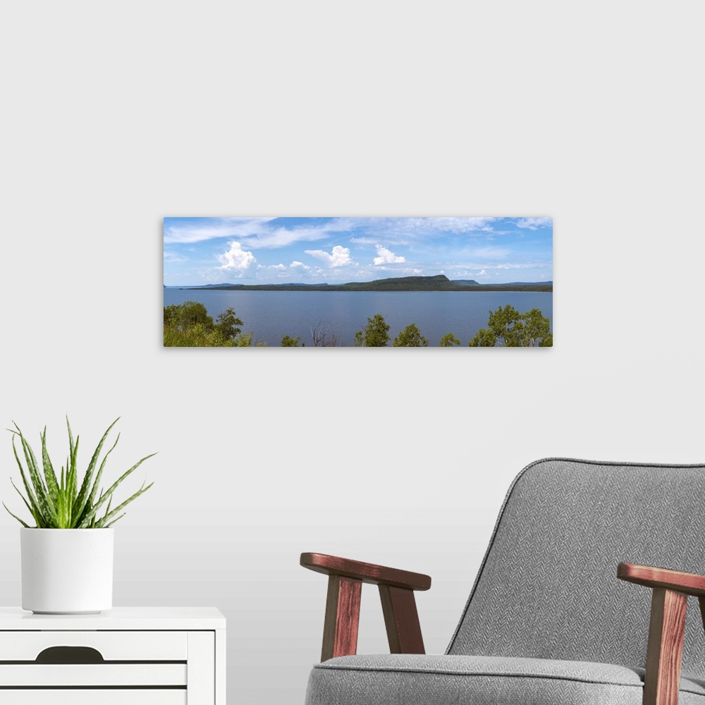 A modern room featuring Bay from North Shore of Lake Superior, Ontario, Canada.