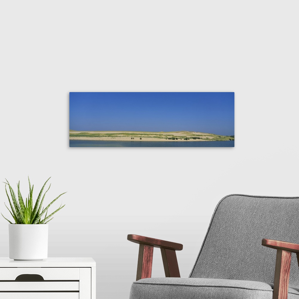 A modern room featuring Beach viewed from the ocean, Cape Cod, Massachusetts