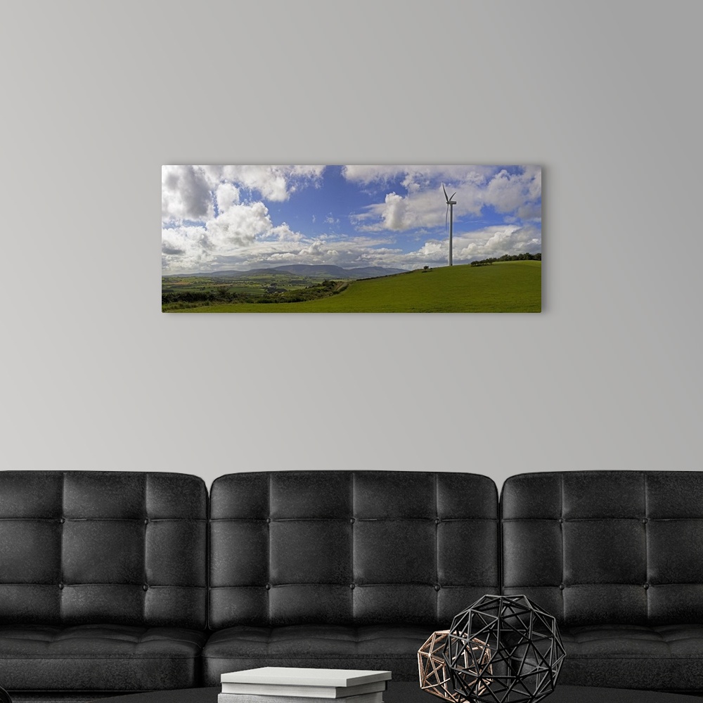 A modern room featuring Beallough Windfarm Above Portlaw County Waterford Ireland