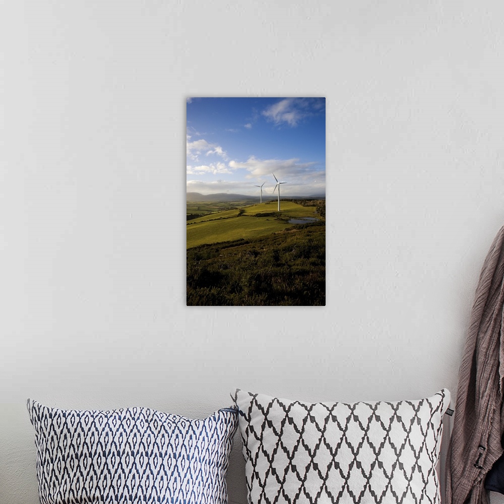 A bohemian room featuring Beallough Windfarm, Above Portlaw, County Waterford, Ireland