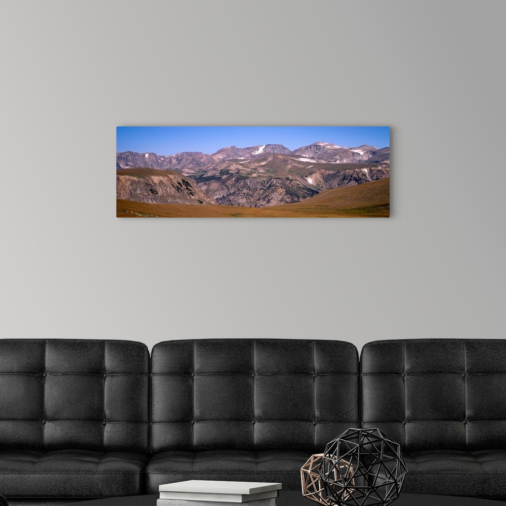 A modern room featuring Beartooth Mountains Custer National Forest MT