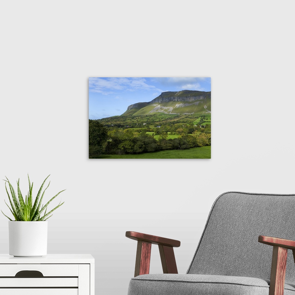 A modern room featuring Benbulben and Kings Mountain, County Sligo, Ireland
