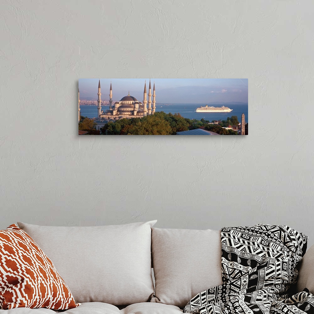 A bohemian room featuring Blue Mosque Istanbul Turkey