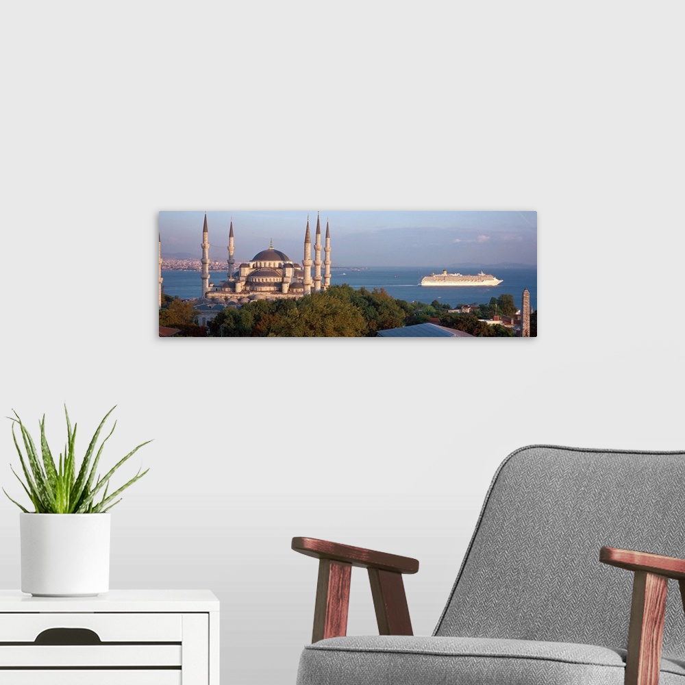 A modern room featuring Blue Mosque Istanbul Turkey