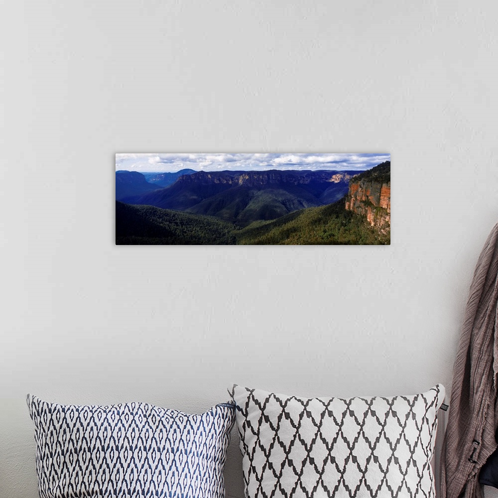 A bohemian room featuring Blue Mountains Australia