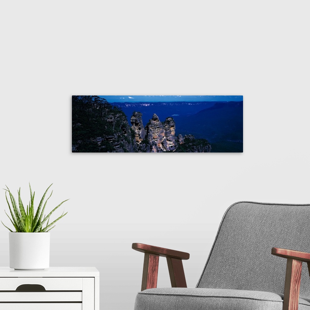 A modern room featuring Blue Mountains New South Wales Australia