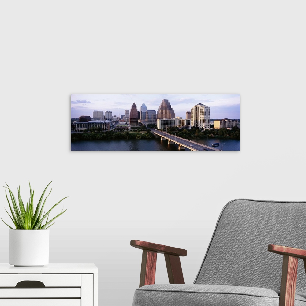 A modern room featuring Boat in a reservoir, Lady Bird Lake, Colorado River, Austin, Travis County, Texas