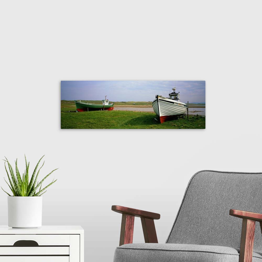 A modern room featuring Boats at Meenlaragh Beach County Donegal Ireland