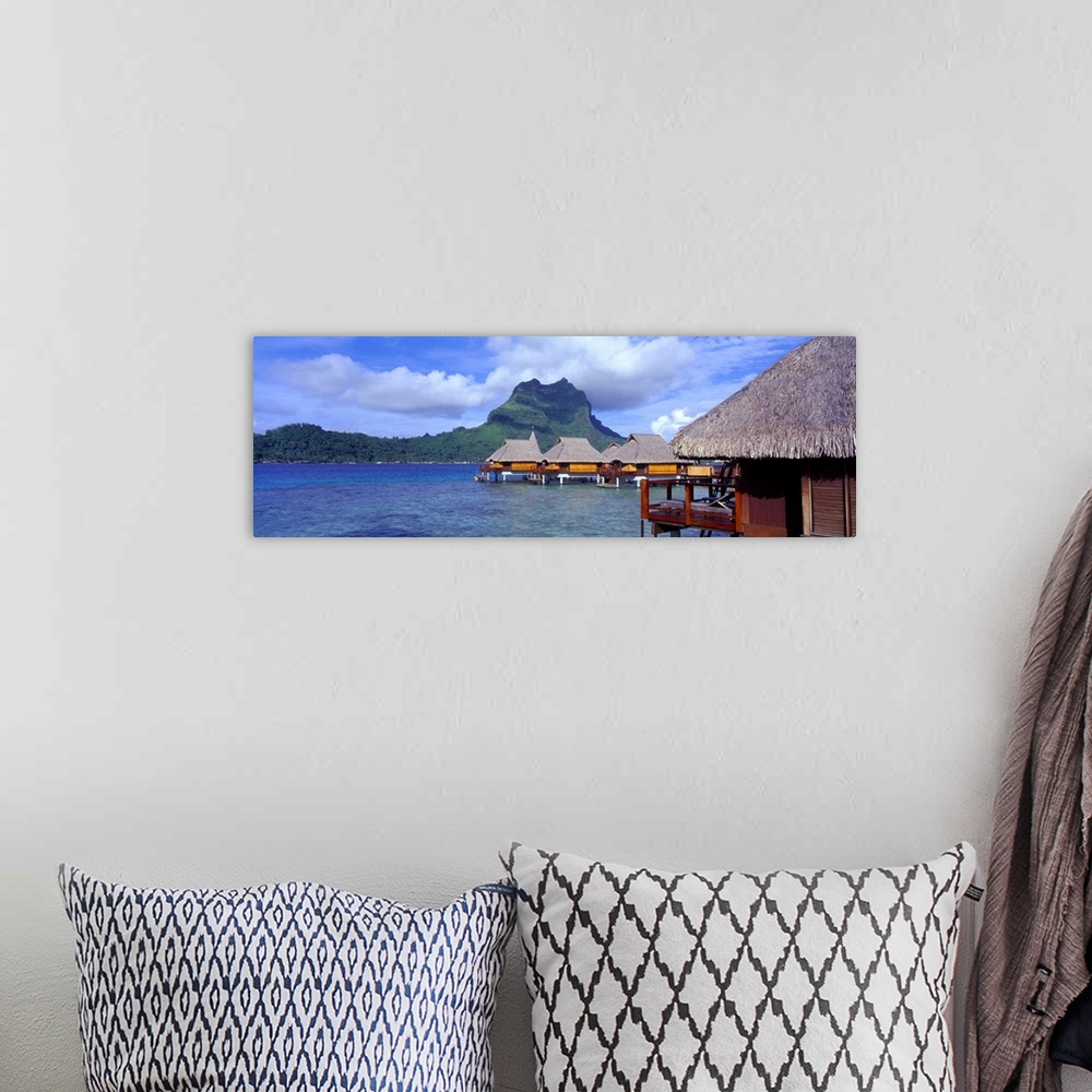 A bohemian room featuring Bora Bora French Polynesia