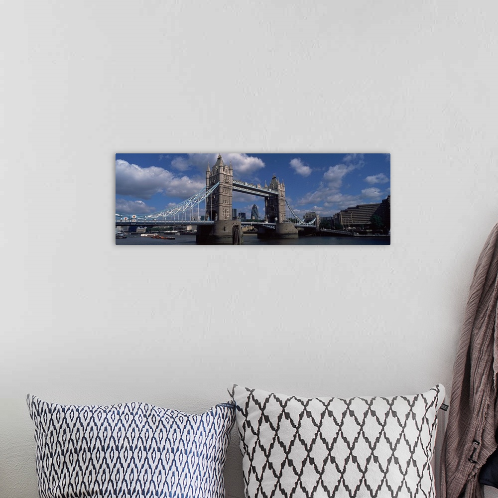 A bohemian room featuring Bridge across a river Tower Bridge Thames River London England
