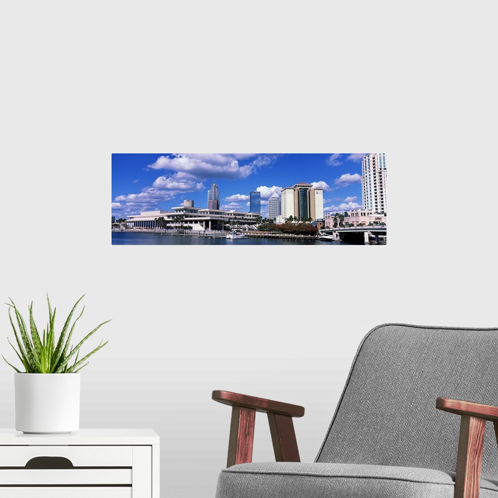 A modern room featuring Buildings at the coast, Tampa, Hillsborough County, Florida