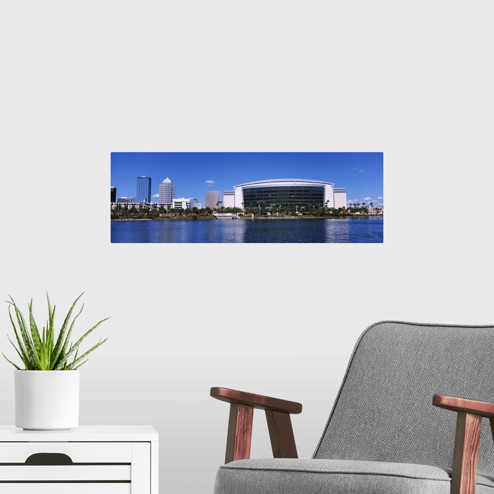 A modern room featuring Buildings at the waterfront, St. Pete Times Forum, Tampa, Florida