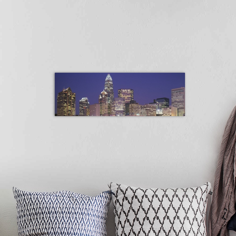 A bohemian room featuring Buildings in a city, Charlotte, North Carolina