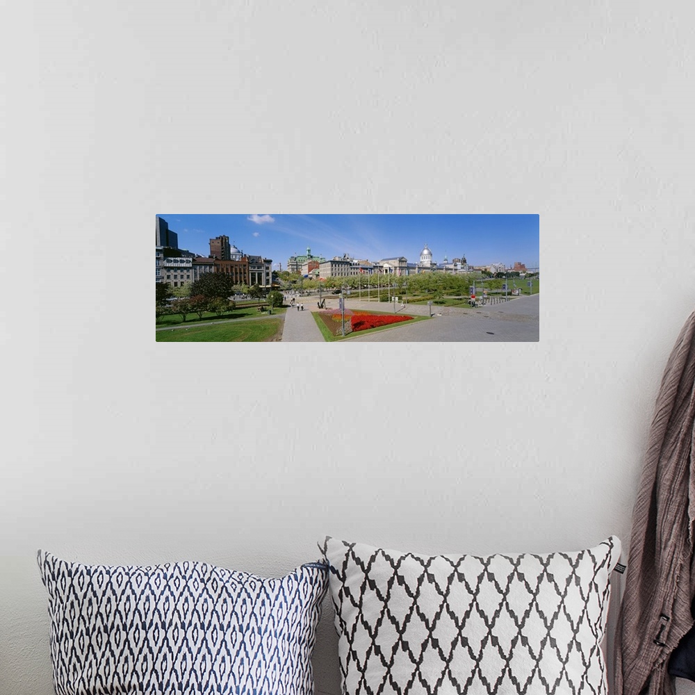 A bohemian room featuring Buildings in a city, Place Jacques Cartier, Montreal, Quebec, Canada