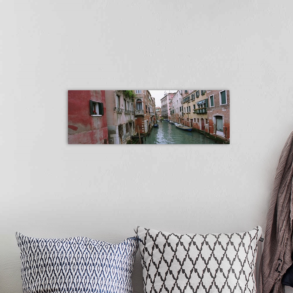 A bohemian room featuring Buildings on both sides of a canal, Grand Canal, Venice, Italy