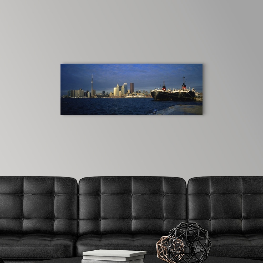 A modern room featuring Buildings on the waterfront, Toronto, Ontario, Canada