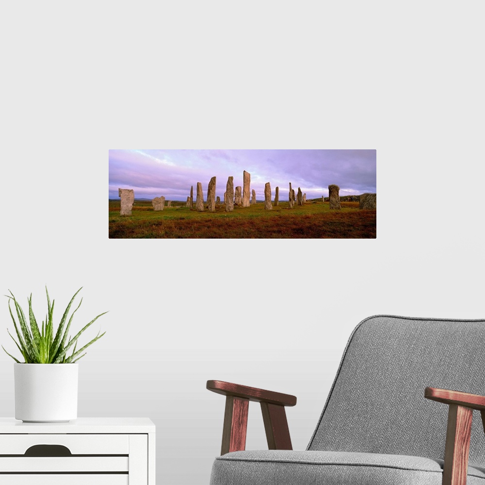 A modern room featuring Calanais Standing Stones Isle of Lewis Outer Hebrides Scotland