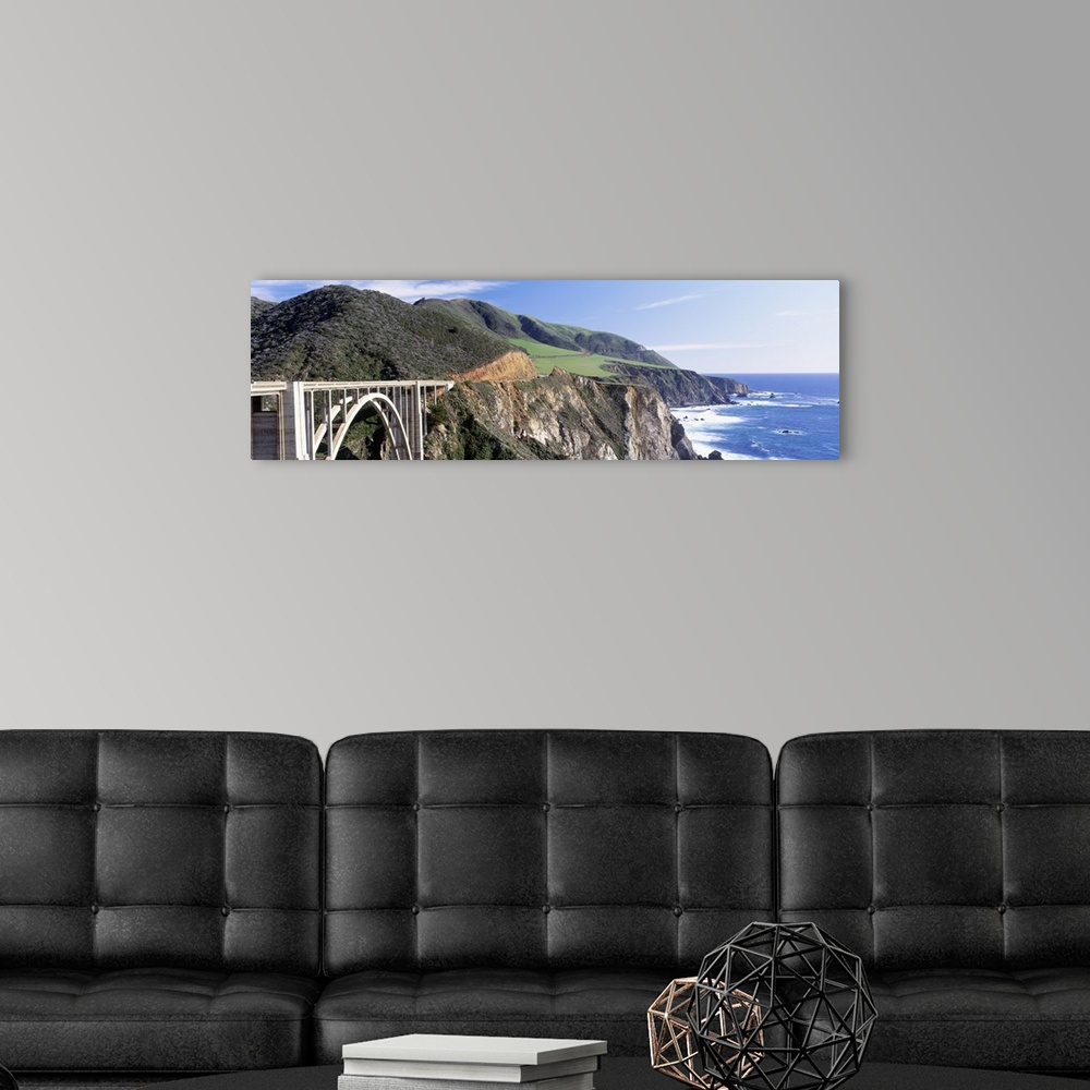 A modern room featuring California, Big Sur, Bixby Creek Bridge