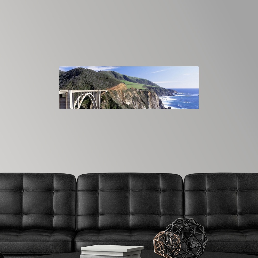 A modern room featuring California, Big Sur, Bixby Creek Bridge