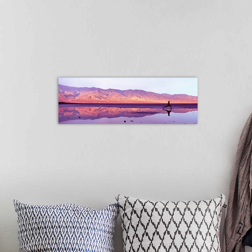 A bohemian room featuring California, Death Valley National Park, Woman jogging