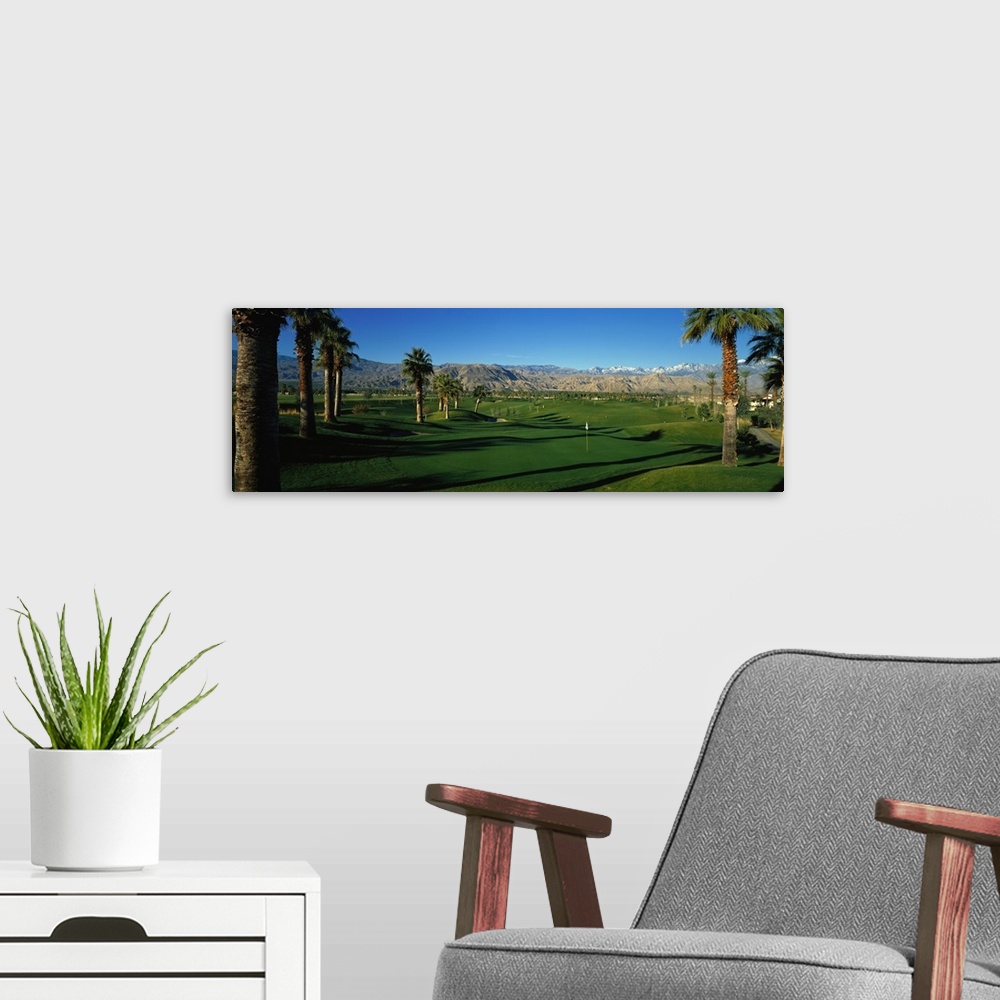 A modern room featuring California, Desert Springs, golf course