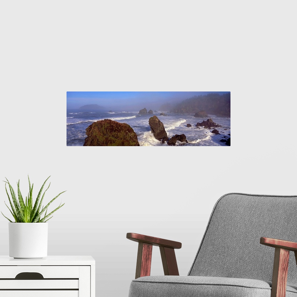 A modern room featuring California, Humboldt County