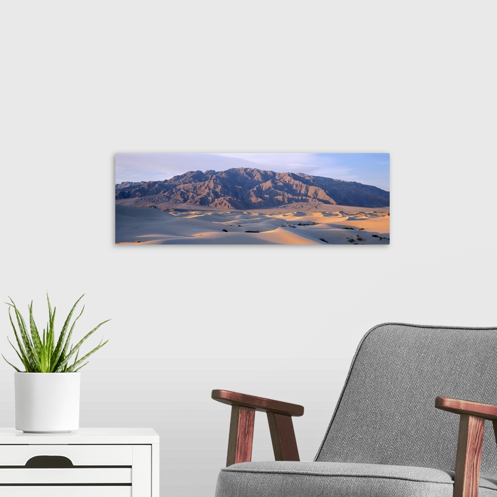 A modern room featuring California, Nevada, Death Valley National Park, Sunrise in the national park