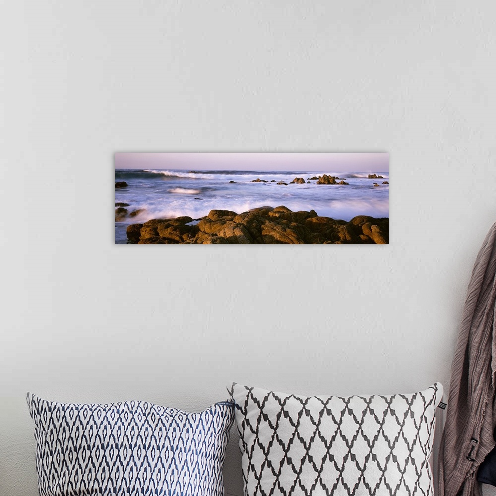 A bohemian room featuring California, Pacific Grove, Tide formation in sea