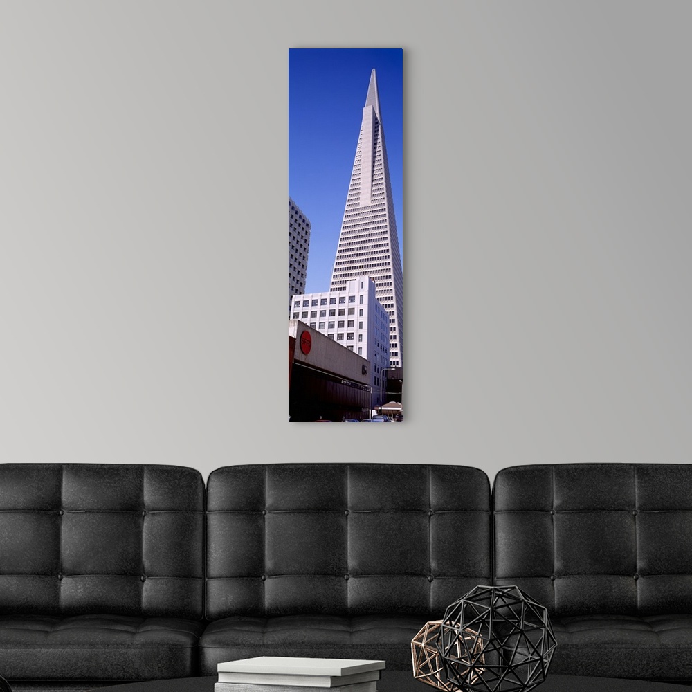 A modern room featuring California, San Francisco, Transamerica Building