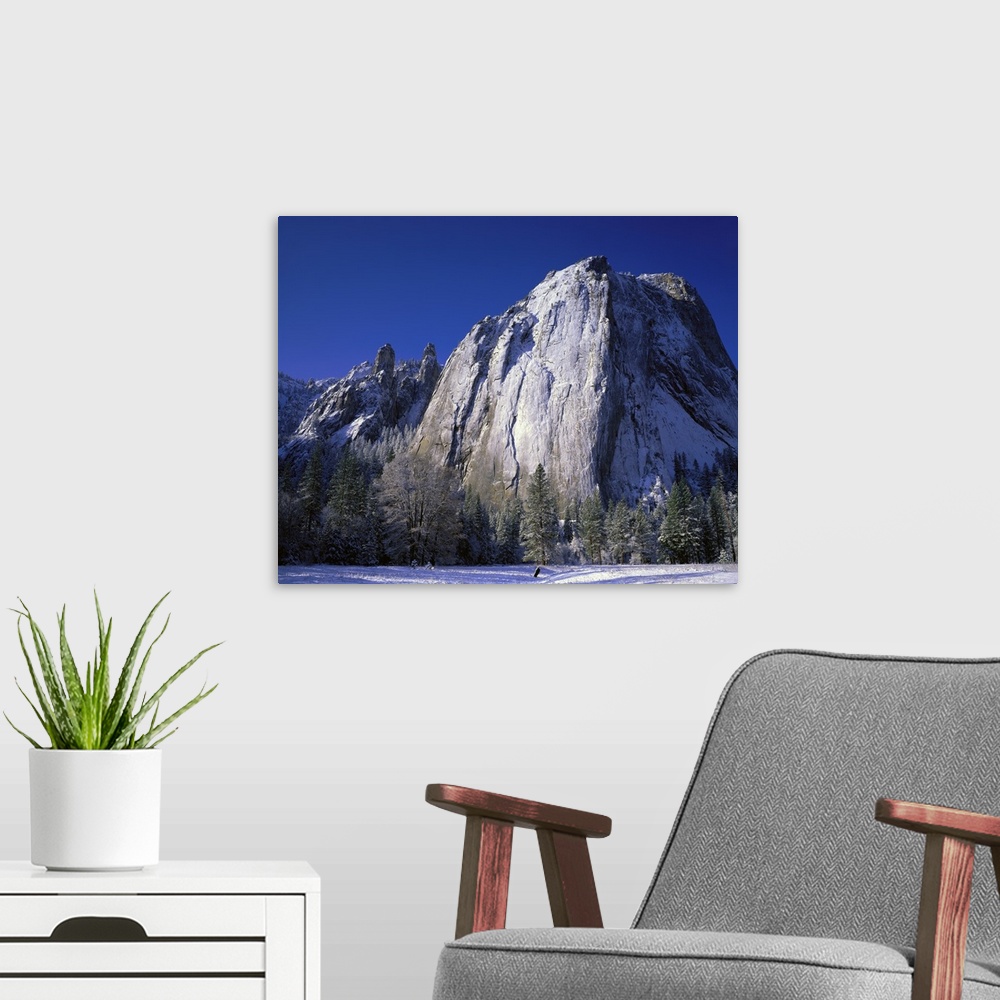 A modern room featuring California, Yosemite National Park