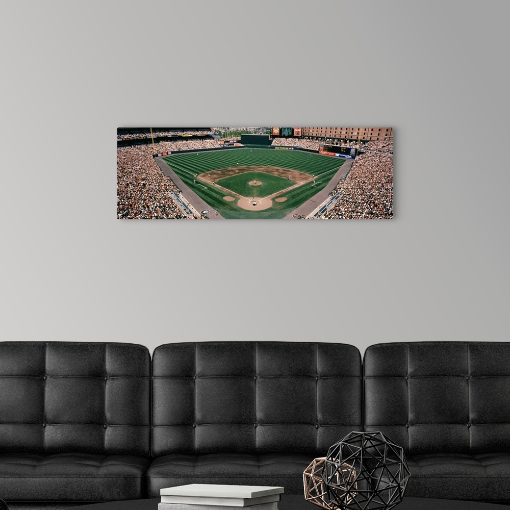 A modern room featuring Camden Yards Baseball Field Baltimore MD