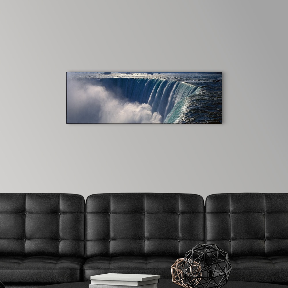 A modern room featuring Canada Niagara Falls Horseshoe Falls