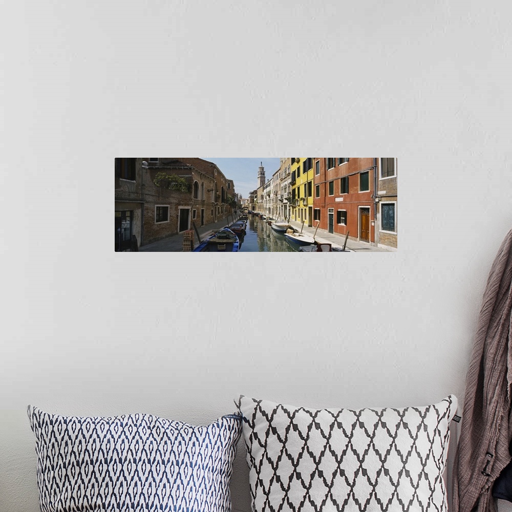 A bohemian room featuring Canal passing through a city, Venice, Italy