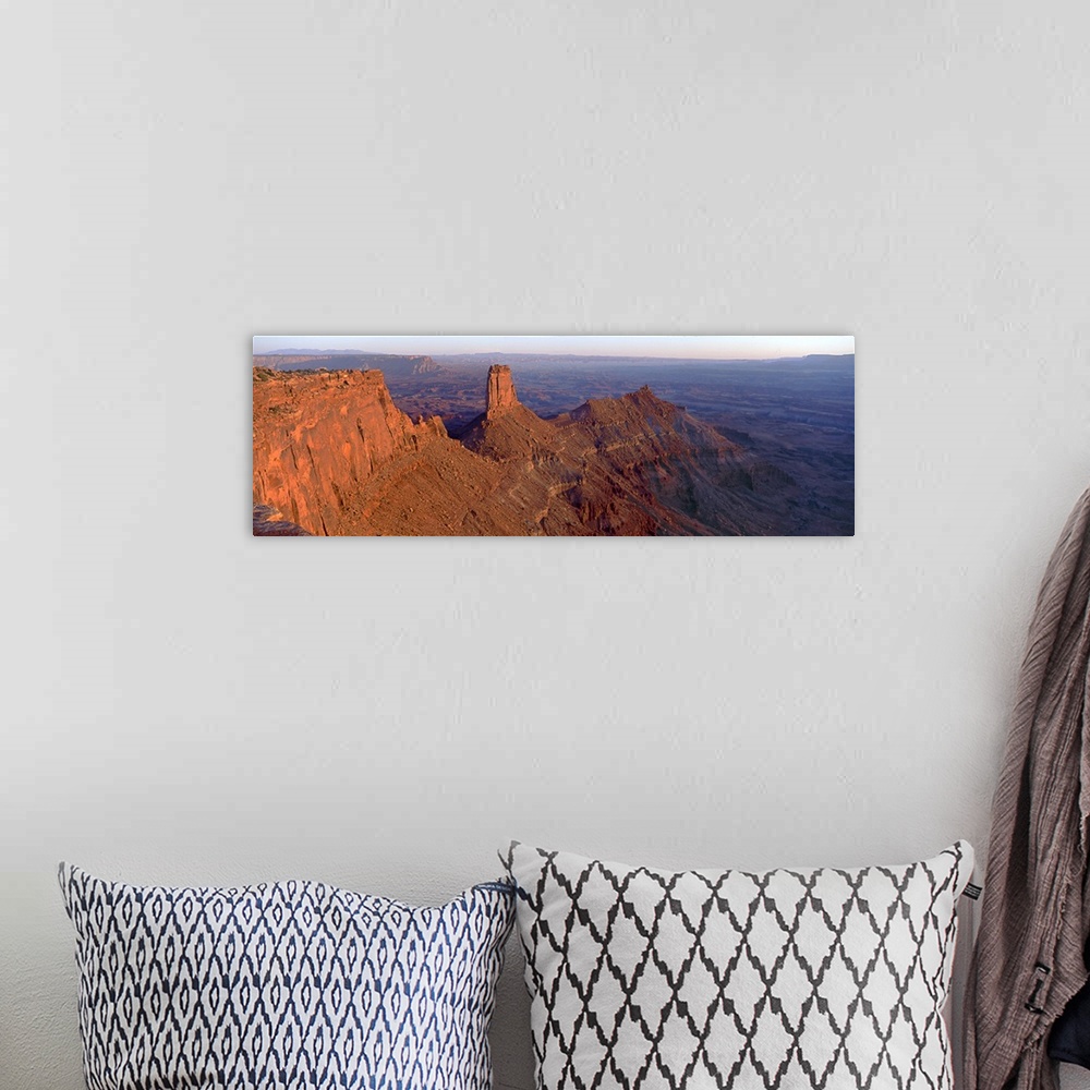 A bohemian room featuring Canyonlands National Park UT