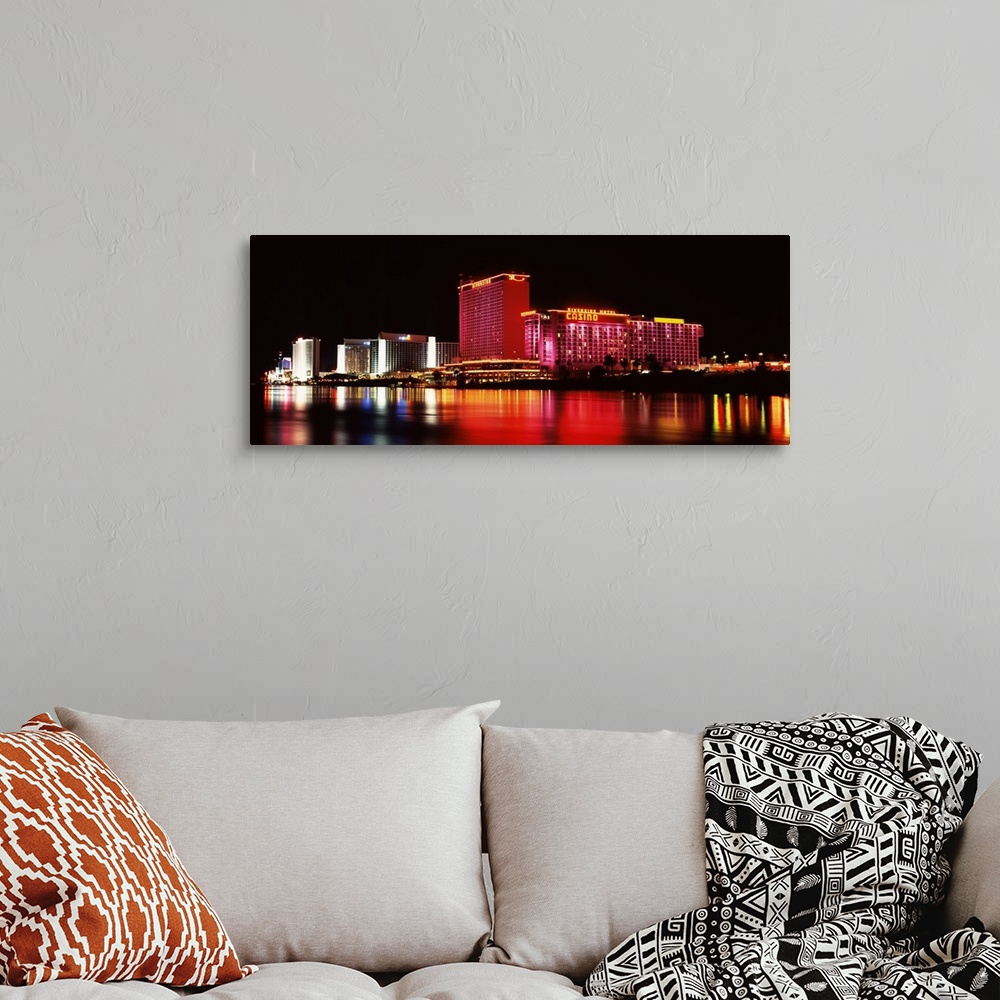 A bohemian room featuring Casinos at the waterfront, Laughlin, Clark County, Nevada, USA II