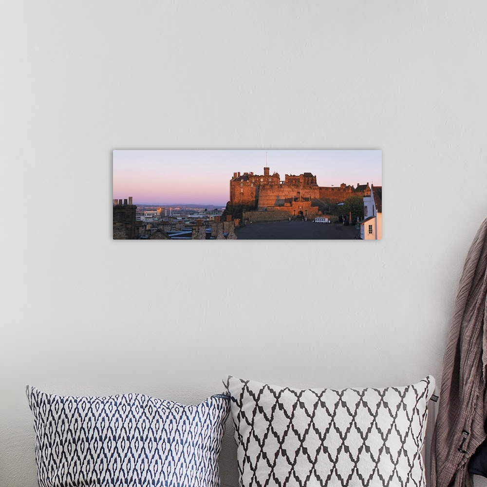 A bohemian room featuring Castle in a city, Edinburgh Castle, Edinburgh, Scotland