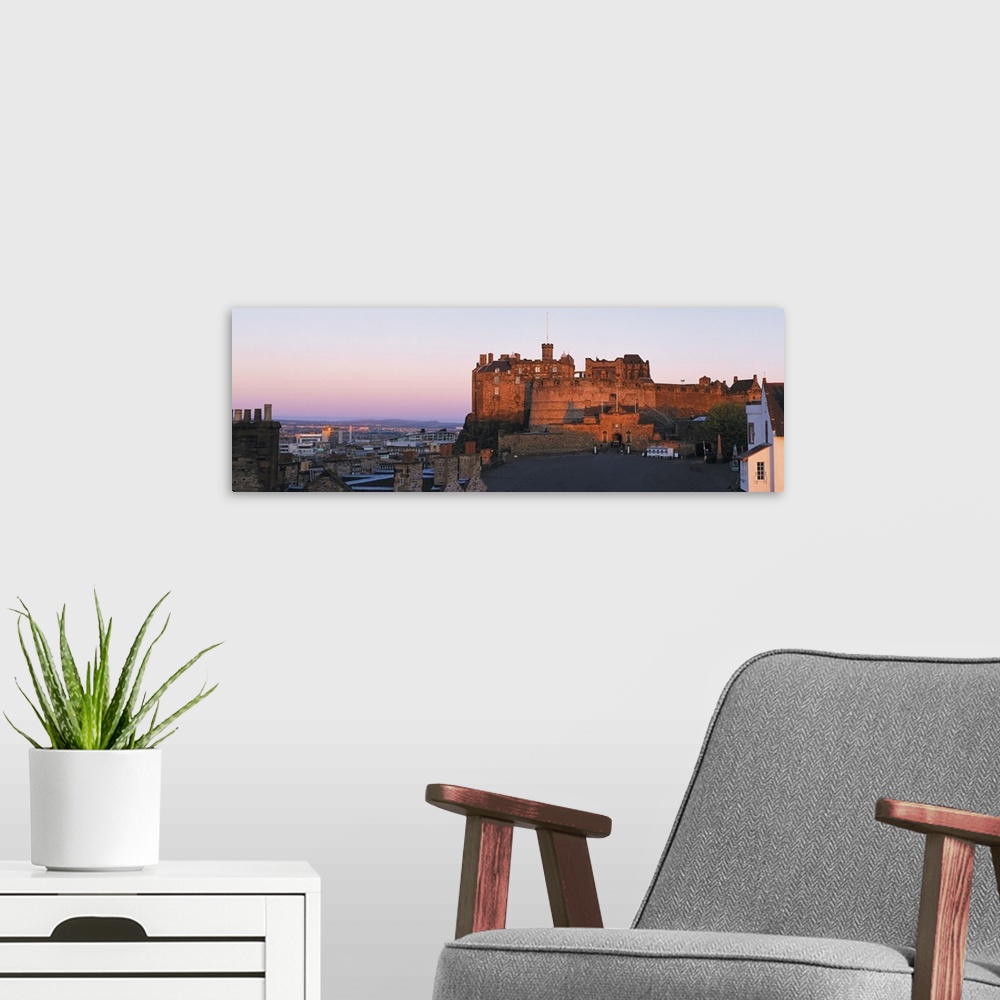 A modern room featuring Castle in a city, Edinburgh Castle, Edinburgh, Scotland