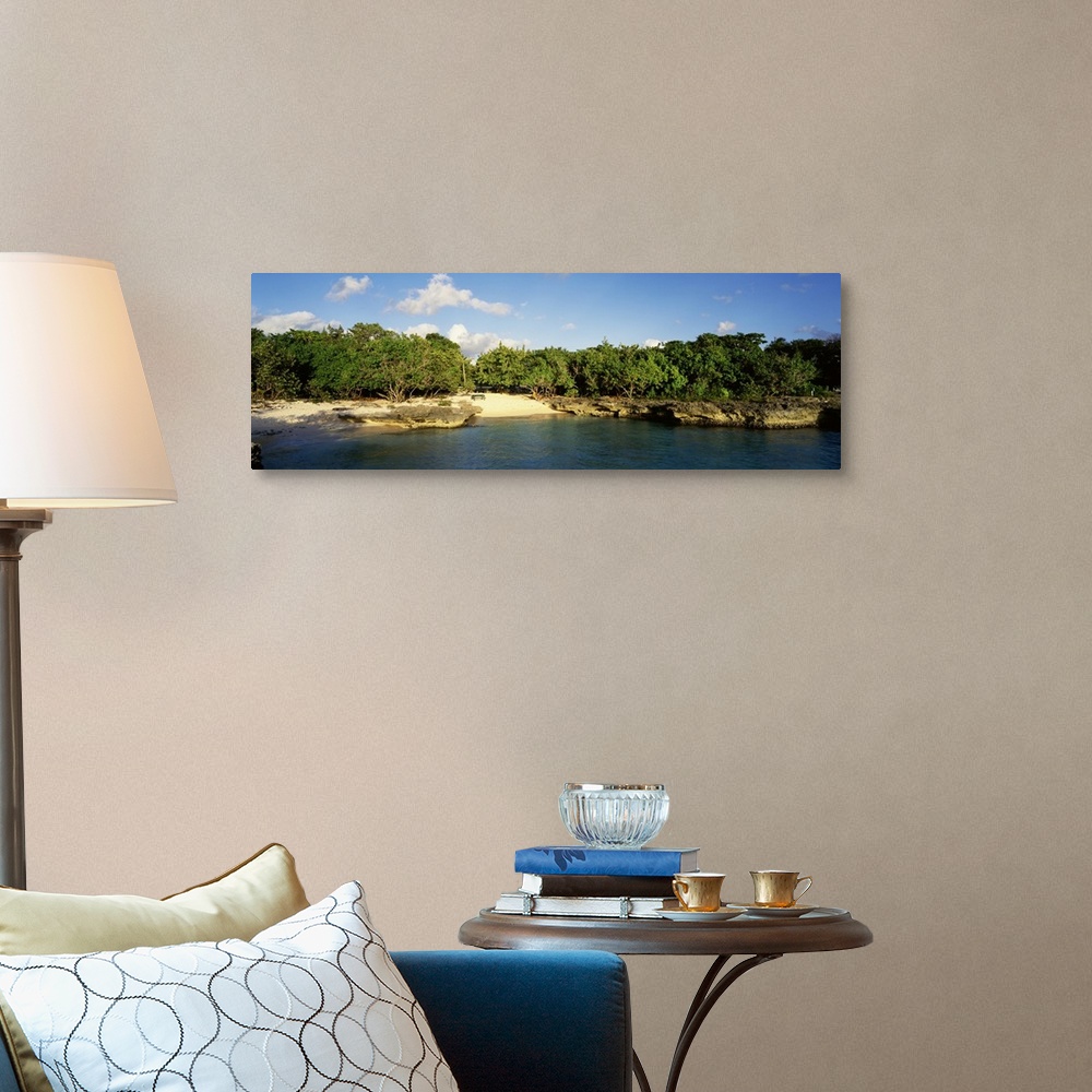A traditional room featuring Cayman Islands, Grand Cayman, Smiths Cove, View of a beach