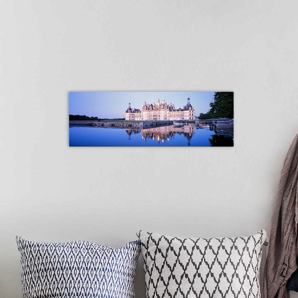 A bohemian room featuring Chateau Royal de Chambord Loire Valley France